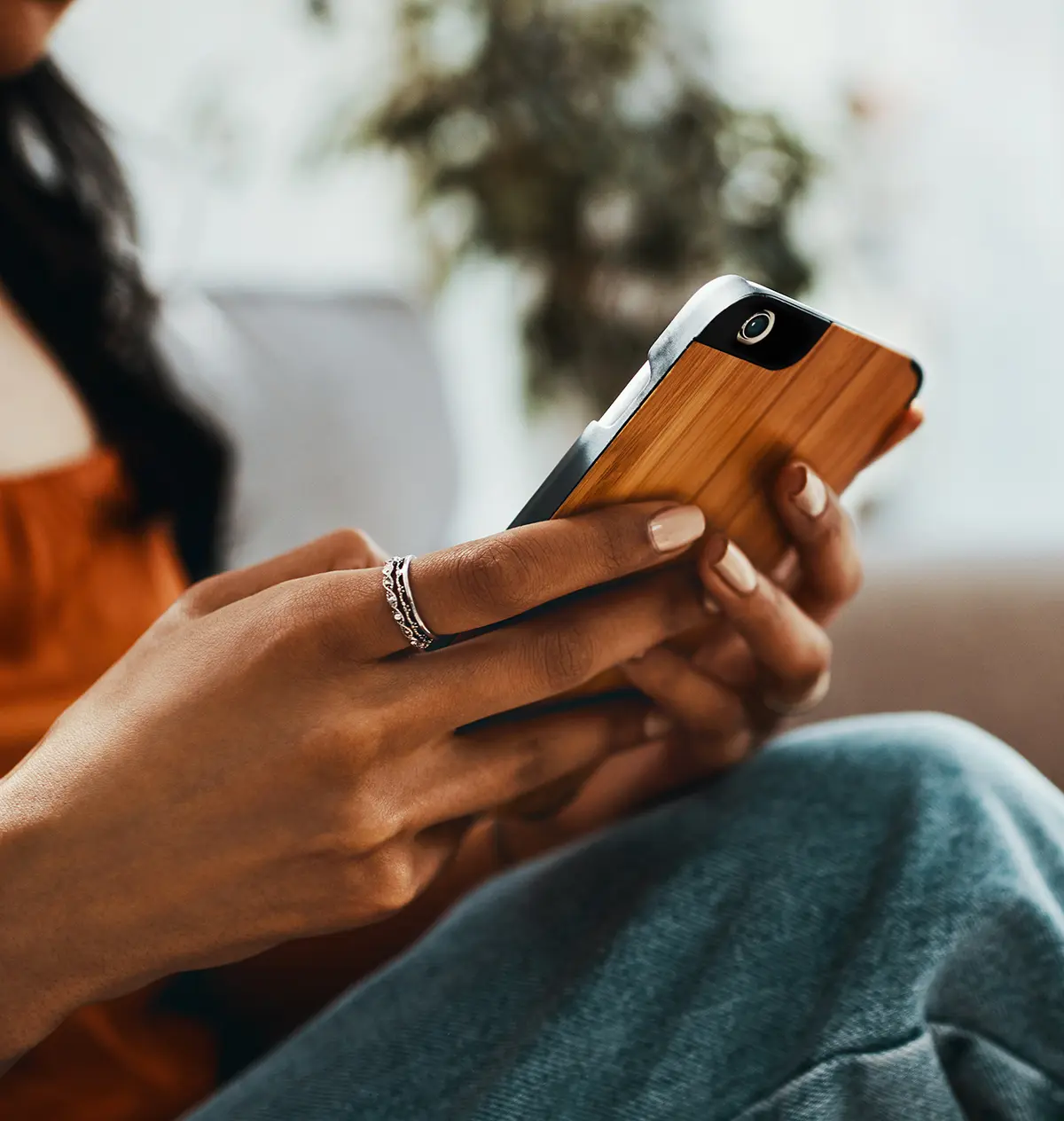 RSVP User using Mobile Phone